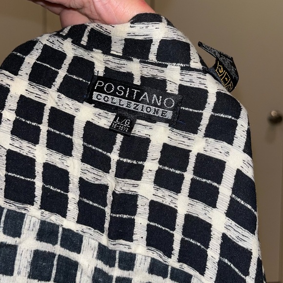 Men’s 80s printed blouse - Picture 8 of 9